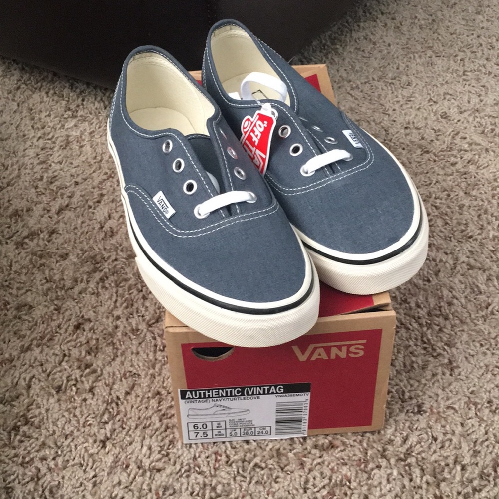 Vintage Navy Vans (Men or Women)